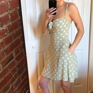 Capulet Gabby Polka Dot Mini Dress